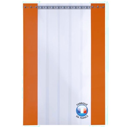 Rideaux Lanière en PVC 190x2 mm Hauteur 3880 mm