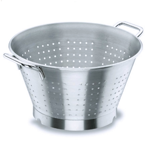 Passoire conique Inox fond cerclé Ø 400x260 mm - 18,00 L