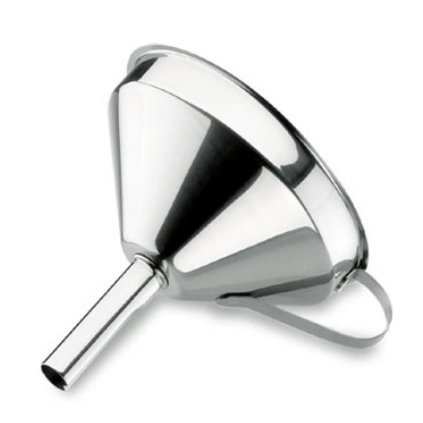 Entonnoir Inox à filtre mobile - Ø 120 mm