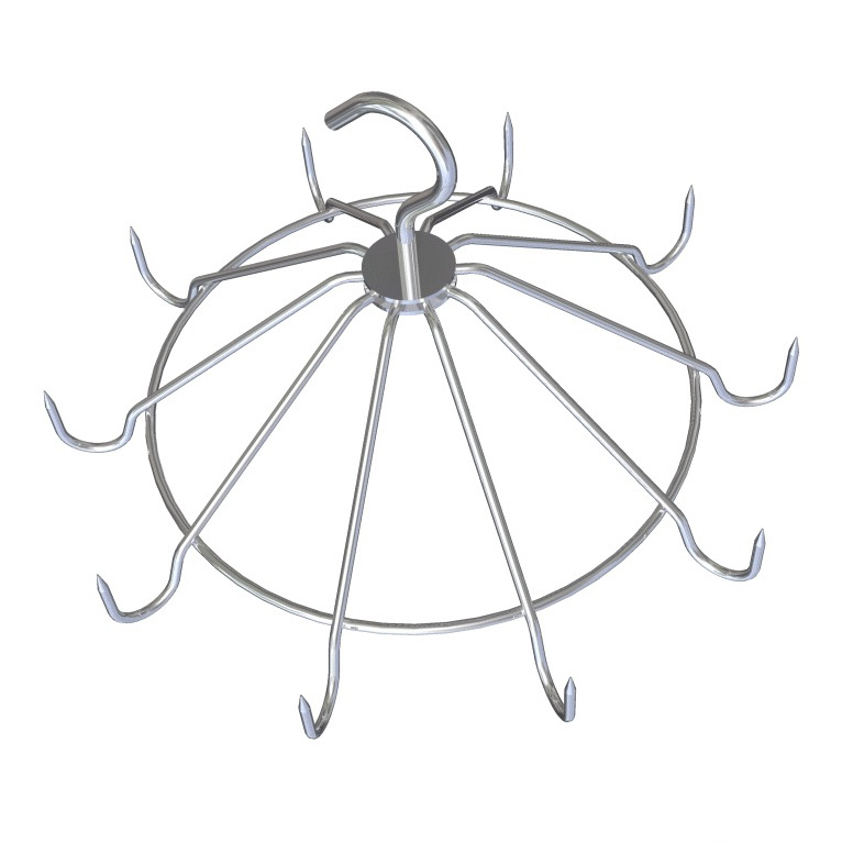 Couronne 10 crochets - Inox Couronne 10 crochets - Inox