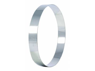 Cercle à entremets en Inox - Ø 240x35 mm