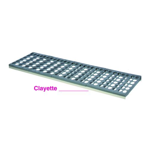Clayette Polymère pour étagère frigo 360x780 mm